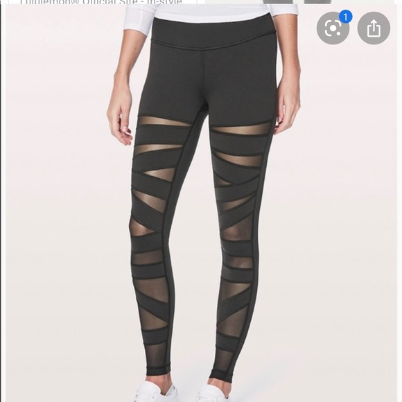 lululemon tech mesh leggings